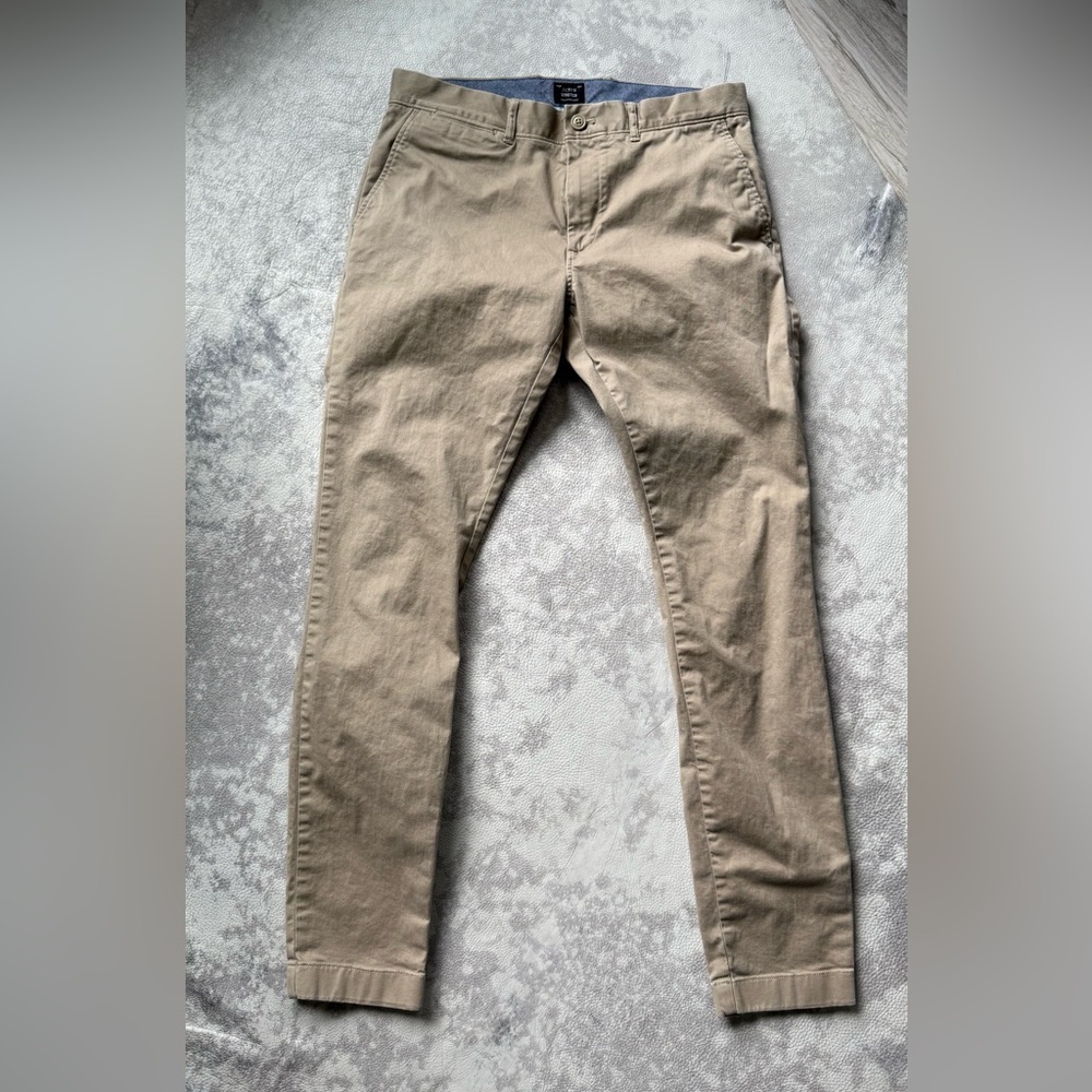 J Crew 250 Skinny-Fit Stretch Chino men’s 32/34